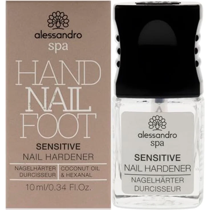 Alessandro Spa Formaldehyde Free Nail Hardener 10 ml, Nagelhärter – Bild 2