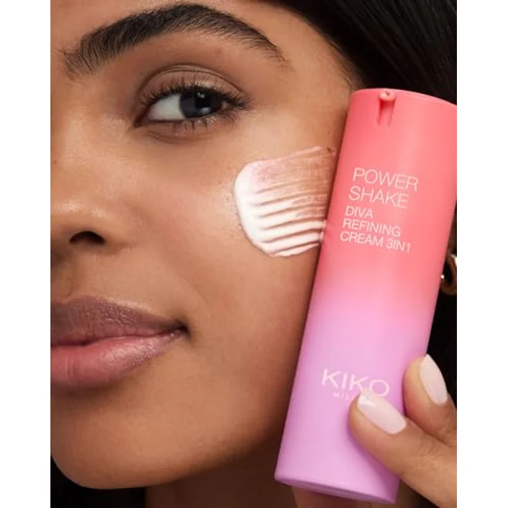 KIKO Milano Power Shake Diva Refining Cream 3In1, leichte Gesichtscreme mit Hyaluronsäure und Vitamin C, 30 ml – Bild 6