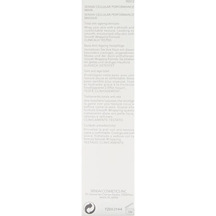 Sensai Cellular Performance Mask 100 ml, Anti-Aging, vitalisierend, pflegend – Bild 3