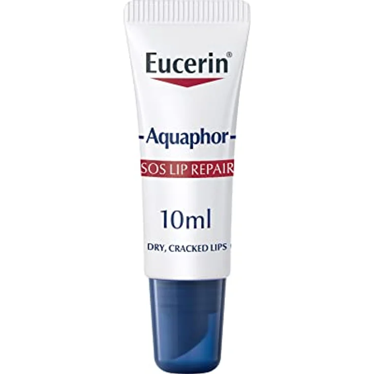 Eucerin Lippenbalsam Aquaphor Réparateur Lèvres 10 ml mit feuchtigkeitsspendender Wirkung für trockene Lippen – Bild 2