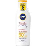 NIVEA SUN Sensitiv sofort Schutz SPF 50+ Sonnenallergie Sonnenlotion 200 ml