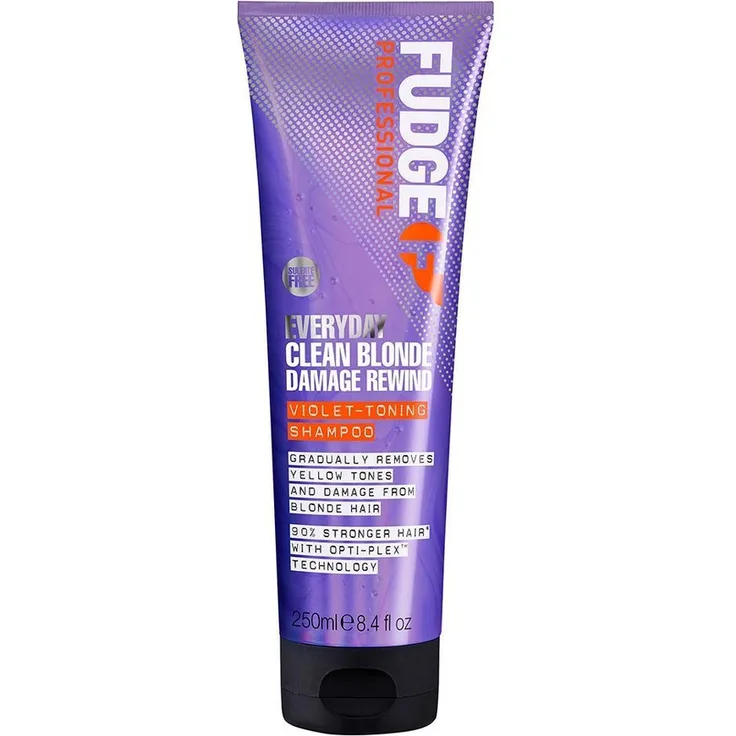 Fudge Haarpflege Fudge Haarpflege Everyday Clean Blonde Damage Rewind Violet-Toning Shampoo Haarshampoo 250.0 ml