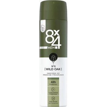 8x4 Men Wild Oak Deodorant Spray 150 ml: Tests, Infos