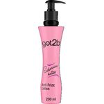 got2b Lotion Schmusekatze Anti-Frizz Lotion Halt 2 (200 ml), Styling Lotion für geschmeidige Styles, bändigt das Haar und verleiht ein seidenweiches Haargefühl