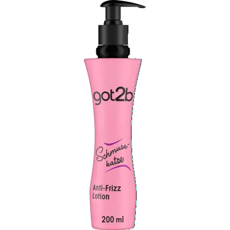 got2b Lotion Schmusekatze Anti-Frizz Lotion Halt 2 (200 ml), Styling Lotion für geschmeidige Styles, bändigt das Haar und verleiht ein seidenweiches Haargefühl – Bild 1