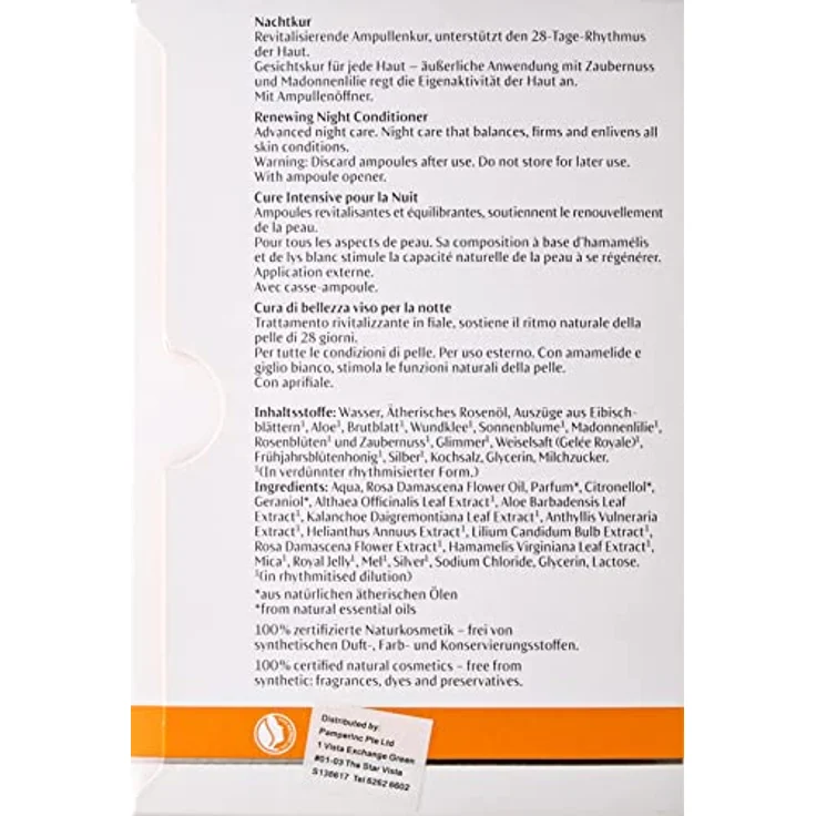 Dr. Hauschka Nachtkur 50 x 1 ml – Bild 3