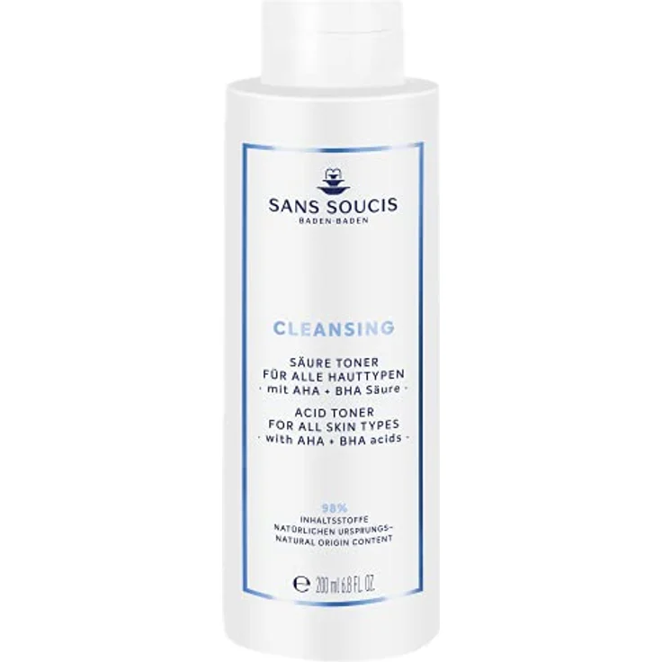 Sans Soucis Cleansing - Säure Toner mit AHA + BHA Säure - 200 ml