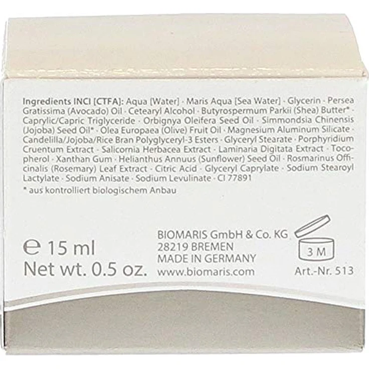 BIOMARIS Super rich Eye Cream 15 ml, intensive Augenpflege gegen Falten und Augenringe – Bild 2