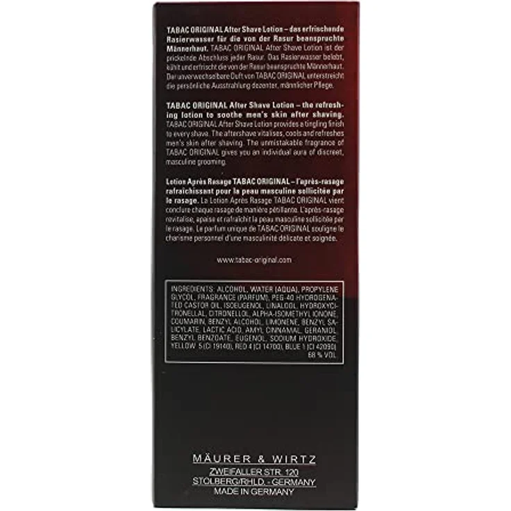 Tabac Original After Shave Lotion 100 ml - Zeitloser und maskuliner Duft – Bild 3
