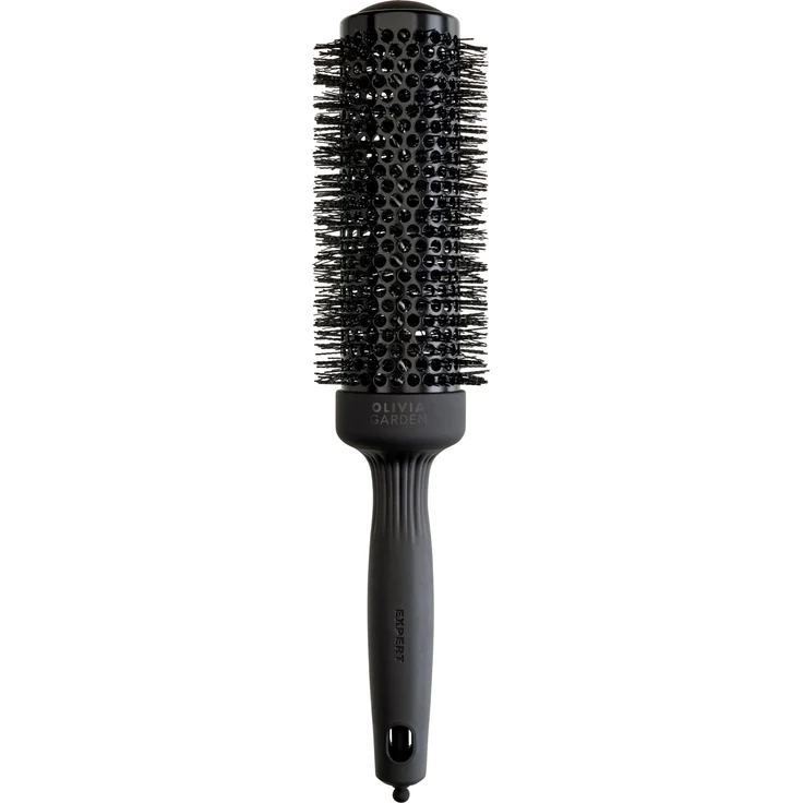 OLIVIA GARDEN Rundbürste EXPERT BLOWOUT SPEED Wavy Bristles Black Label, extralanger Bürstenkörper für 25 % schnelleres Trocknen – Bild 1