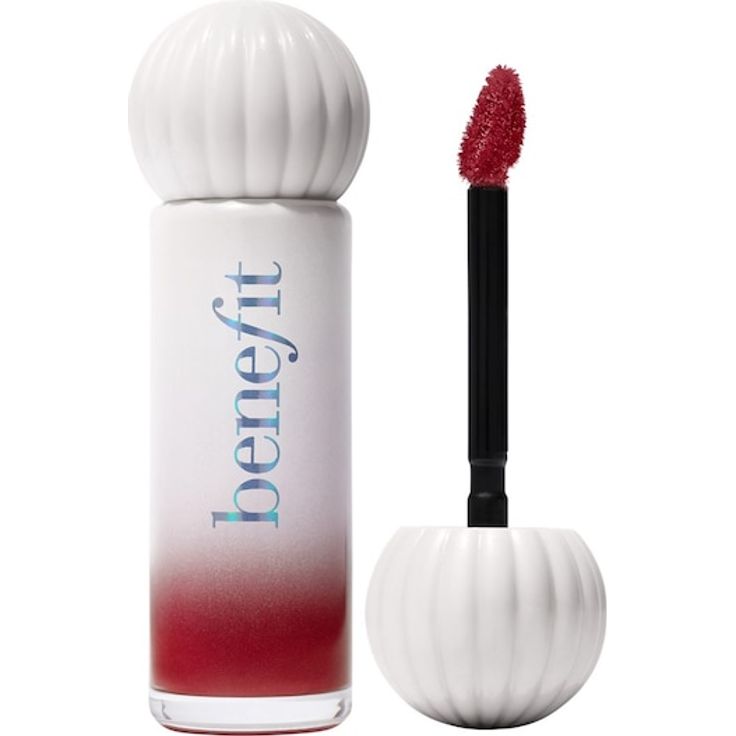 Benefit Splashtint, Feuchtigkeitsspendender Glossy Tint Lipgloss für Damen, 6 ml, kussfest, langanhaltend, creamy finish