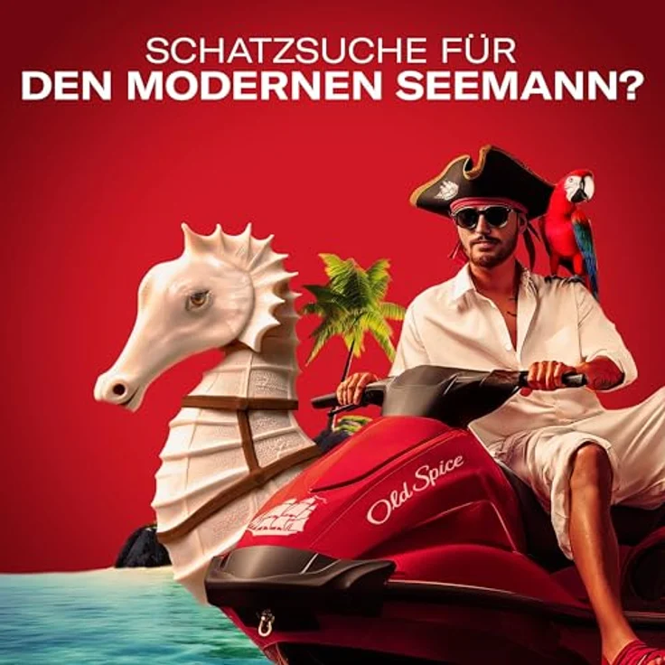 Old Spice Captain Geschenkset, Herren-Duftset mit 50ml Deostick und 250ml Duschgel, langanhaltender Duft in Parfumqualität, 24/7 Frische – Bild 2