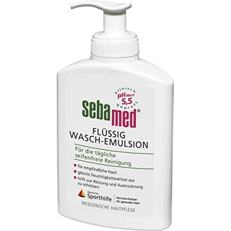 SEBAMED flüssig Waschemulsion mit Spender 200 ml – Bild 6