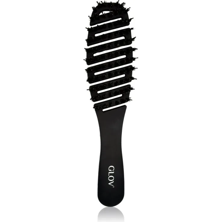 GLOV Flexi Fine Glide Detangling Hair Brush, Flache Bürste für feines Haar, ergonomische Form, 1 St.