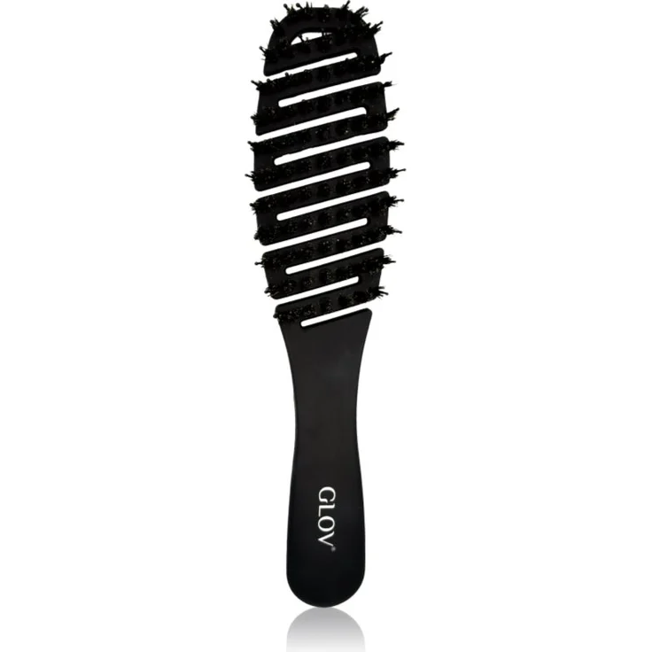 GLOV Flexi Fine Glide Detangling Hair Brush, Flache Bürste für feines Haar, ergonomische Form, 1 St.