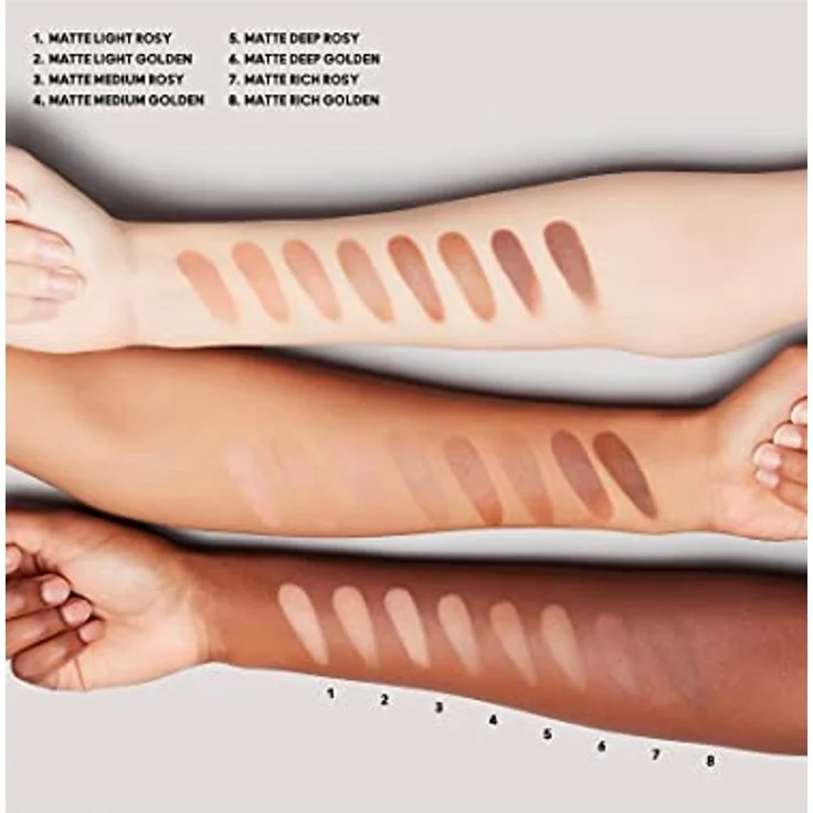 MAC Cosmetics Skinfinish Sunstruck Matte Bronzer, Bräunungspuder mit Matt-Effekt, Farbton Matte Richer Golden, 8 g – Bild 3