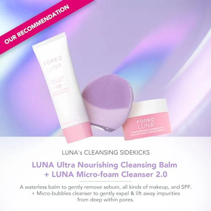 FOREO Elektrische Gesichtsreinigungsbürste LUNA™ 4 mini, T-Sonic™ Pulsationen, USB-Ladung, 2-Zonen-Bürstenkopf, Pink – Bild 5