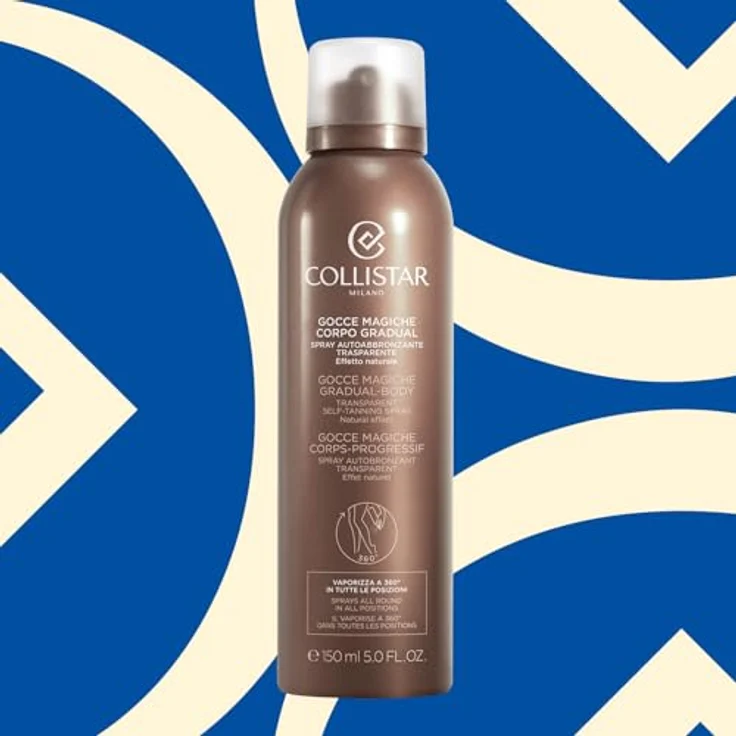Collistar Magische Tropfen Gradual, 360° Selbstbräunungsspray, goldfarben, leichte Textur, schnelle Absorption, natürliche Bräunung, 150 ml – Bild 2