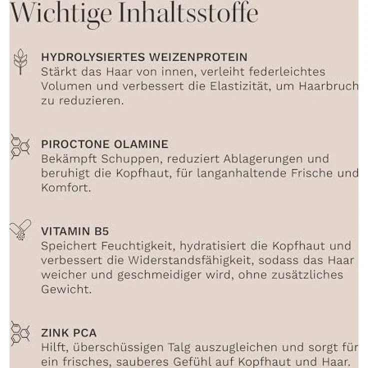 HAIR BURST Hair Burst Conditioner für fettige Kopfhaut und Wurzeln – Antischuppen, antistatisch, milde Hydration, 350ml – Bild 5