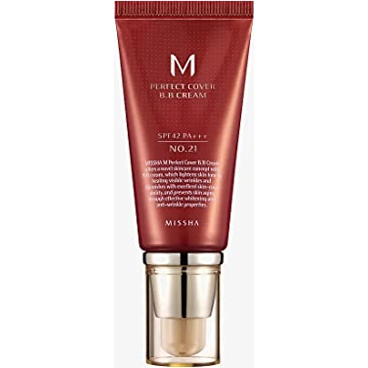 MISSHA M Perfect Cover B.B BB Cream 50 ml Nr. 21 - Light Beige – Bild 1