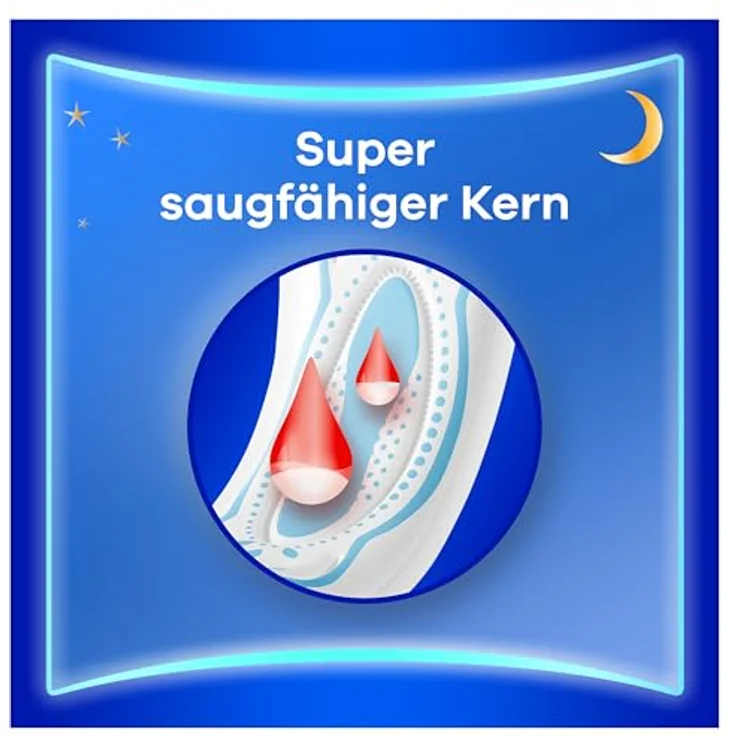 Always Maxi Profresh Night Damenbinden Größe 3, 10 Stück, Super Absorbierend, Neutralisiert Gerüche, Einzeln Verpackt – Bild 5