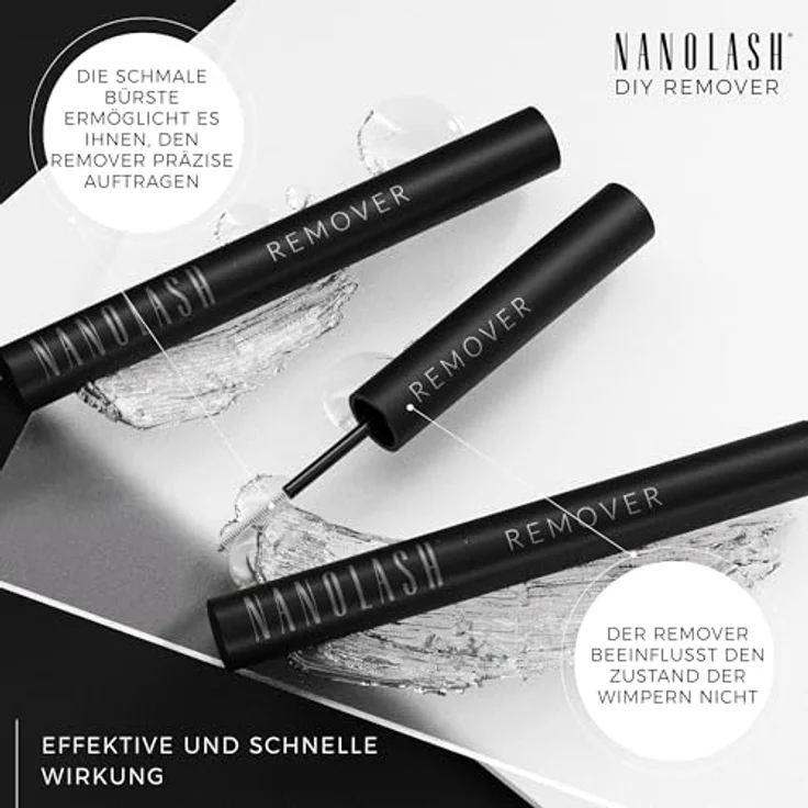 Nanolash Remover für cluster wimpern 5ml - löst Kleber in Sekunden auf - Preisvergleich – Bild 5