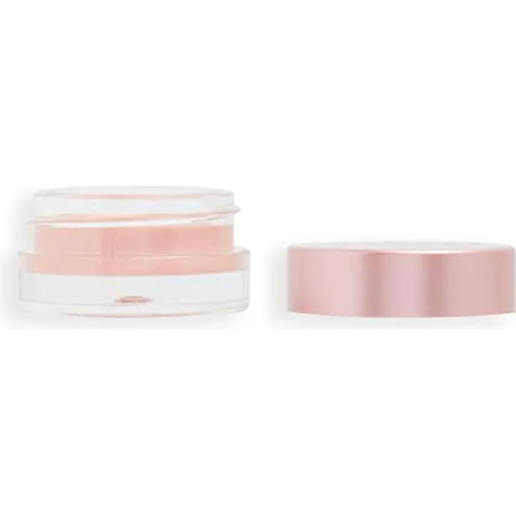 Makeup Revolution Mousse Shadow Light Gold, cremige Farbe für Wangen & Augen, aufgeschlagene, leichte Formel, Creme-zu-Pulver, 4g – Bild 3