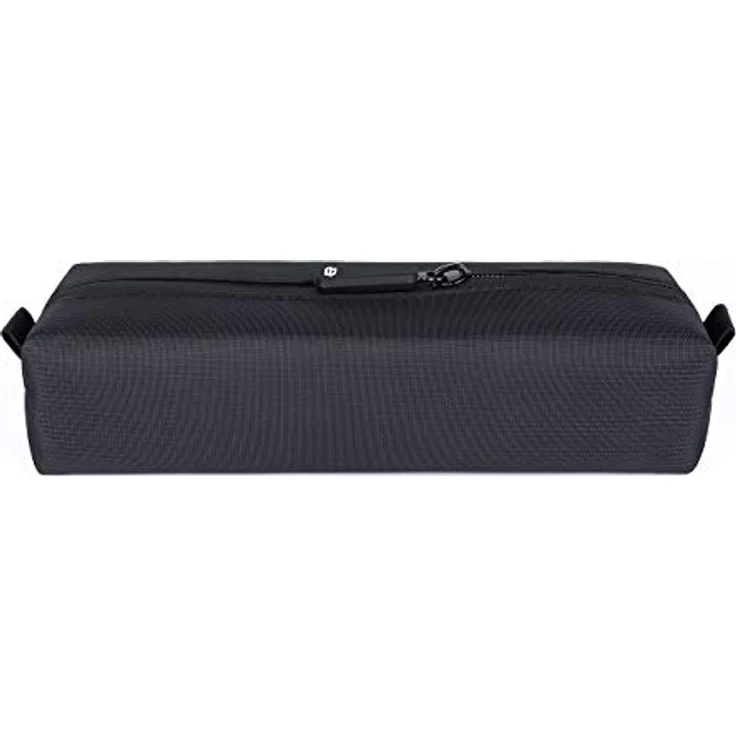 Comfyable Herren Kleine Kulturtasche wasserdichte Mini-Waschtasche Federmäppchen Essentials Bag Dopp Kit Tasche für Electronics Engineering Gym, Schwarz – Bild 1