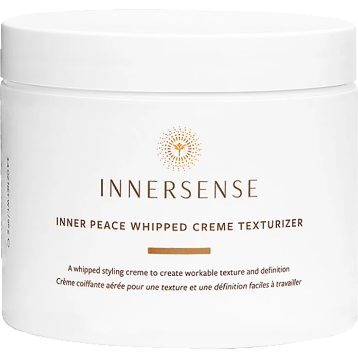 Innersense Organic Beauty Inner Peace Whipped Cream Texturizer, feuchtigkeitsspendende Stylingcreme für alle Haartypen, 96 g