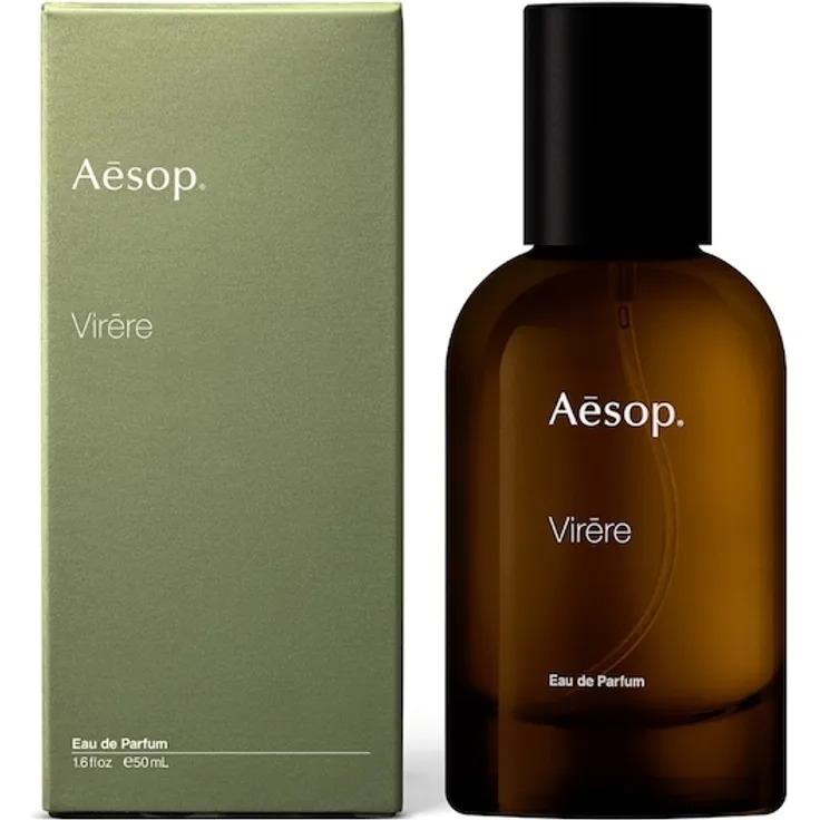 Aesop Virere Parfum, Unisexduft mit frischem grünen Aroma, 50 ml