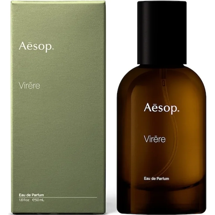 Aesop Virere Parfum, Unisexduft mit frischem grünen Aroma, 50 ml