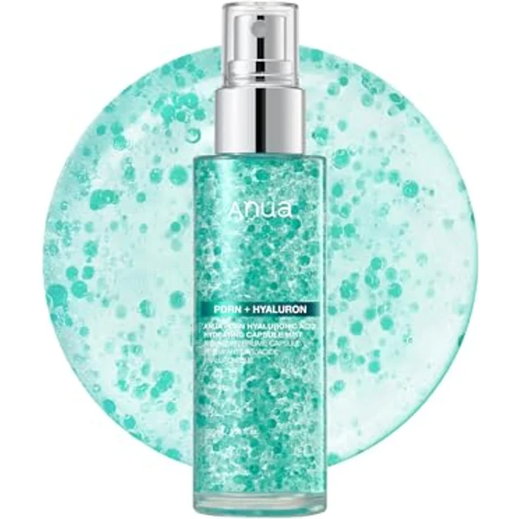 Anua PDRN Hyaluronic Acid Hydrating Capsule Mist 100ml – feuchtigkeitsspendendes Gesichtsspray mit Glow-Finish, PDRN, Hyaluronsäure & Kollagen – Bild 1