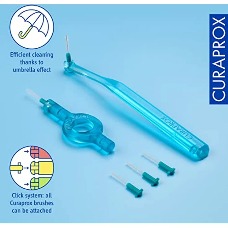 Curaprox Curaprox CPS 06 Interdental Starter-Kit, türkis, 19 g, CPSK-06, für saubere & gesunde Zähne – Bild 3