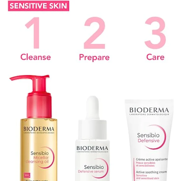Bioderma Sensibio Micellar Oil 150ml, Make-up-Entferner für empfindliche Haut – Bild 5