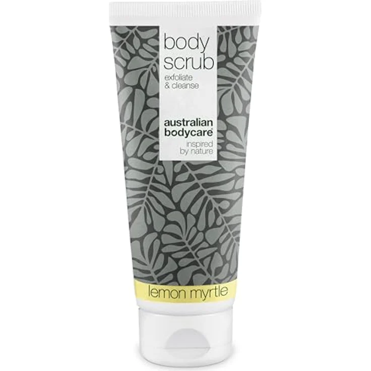 Australian Bodycare Body Scrub 200ml | Teebaumöl + Lemon Myrtle | Körperpeeling für Pickel, unreine Haut & eingewachsene Haare | Fußpeeling gegen Hornhaut – Bild 1