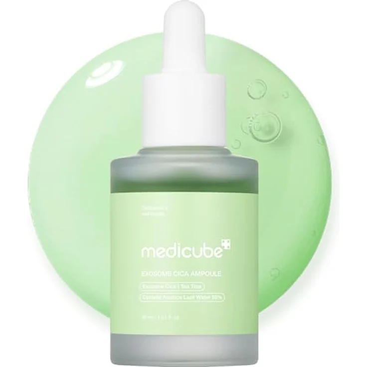 Medicube Exosome Cica Tea Tree Ampoule, Gesichtsserum für empfindliche Haut mit Centella Asiatica, 30 ml – Bild 1