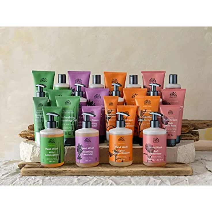 URTEKRAM Wild Lemongrass Conditioner 180 ml, pflegende Spülung für trockenes Haar mit Aloe Vera und erfrischendem Duft von wildem Zitronengras – Bild 7