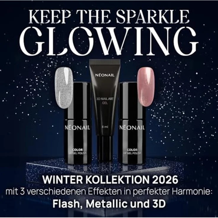 NEONAIL Color Nagellack Icy Allure, 7,2 ml - Hochglänzender, langanhaltender Nagellack für perfekt gepflegte Nägel – Bild 2