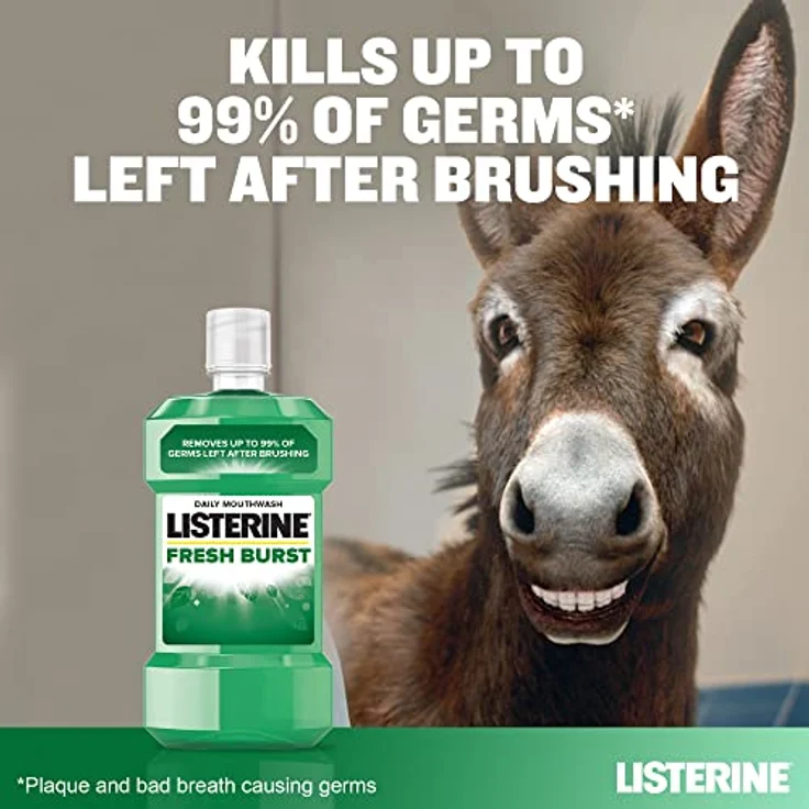 Listerine Mouthwash Fresh Burst Mundwasser für frischen Atem 250 ml – Bild 7