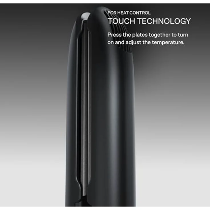 Cloud Nine The Touch Iron Glätteisen Schwarz – Haarglätter mit Touch-Technologie, Sericite-Platten & 2 Temperatureinstellungen (165–195 °C), sofort einsatzbereit – Bild 4