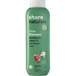 share naturals Shampoo Glow 250 ml – Haarshampoo spendet ein Hygieneprodukt an einen Menschen in Not – vegane Naturkosmetik für natürlichen Glanz ohne Silikone, 293.0 grams