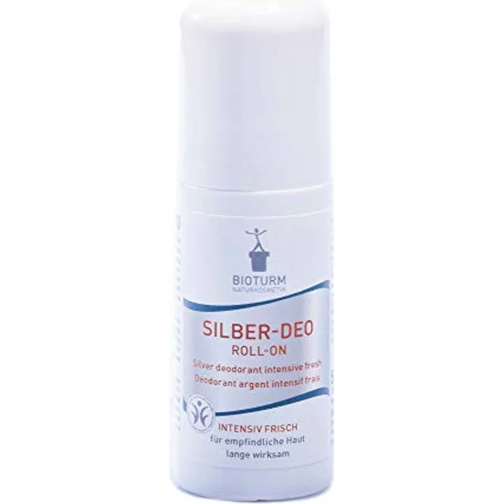 Bioturm Silber-Deodorant Roller Intensiv Frisch 50 ml – Bild 2