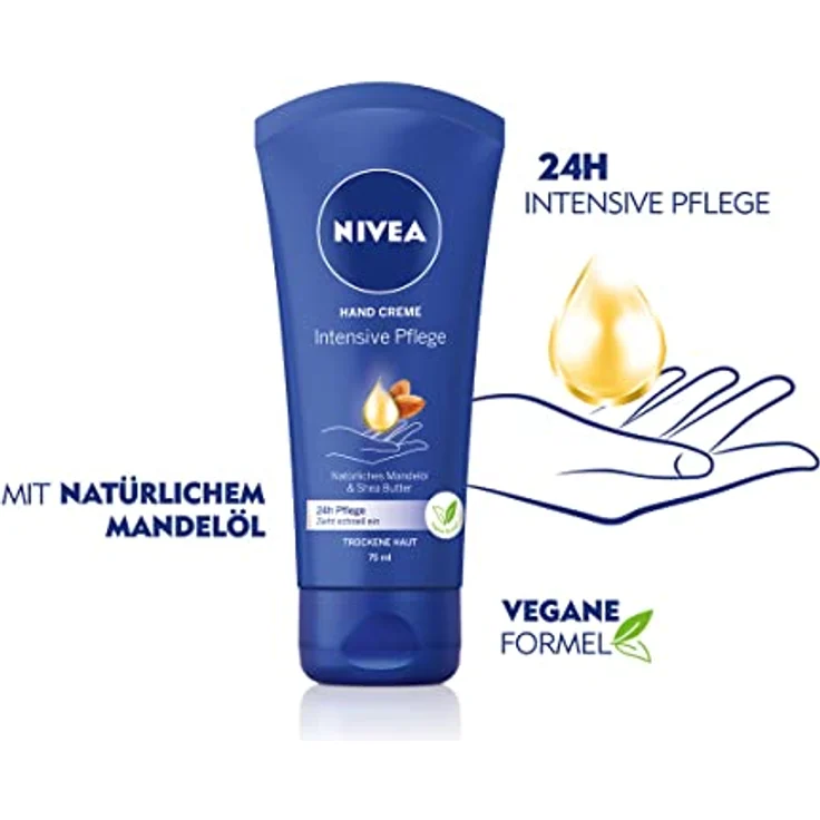 NIVEA Hand Intensive Pflege Handcreme 75 ml – Bild 2
