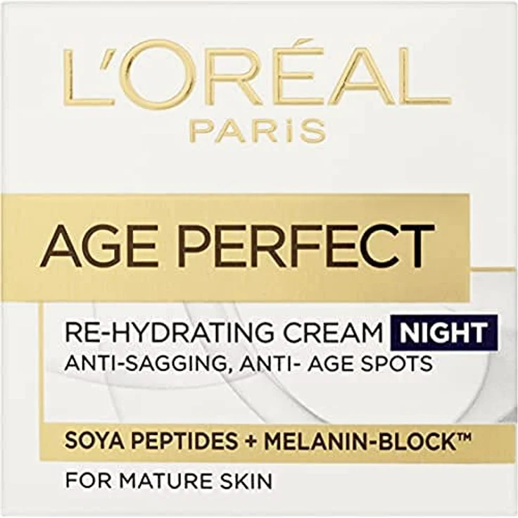 L'Oreal Paris Age Perfect Anti-Falten-Nachtcreme 50 ml Nachtpflege für Damen und Herren – Bild 2