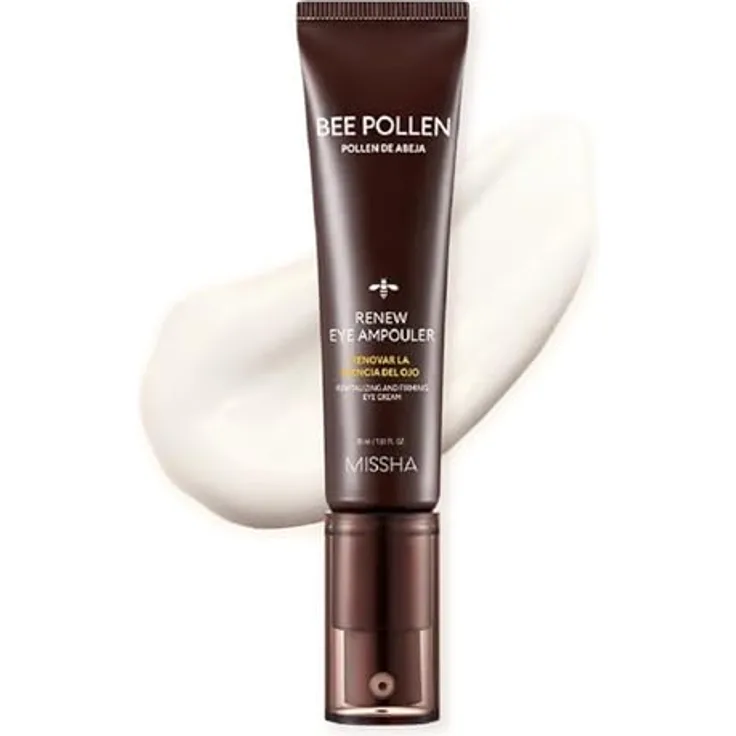 Missha Bee Pollen Renew Eye Ampouler, nährende Augencreme mit Bienenpollen, 30 ml