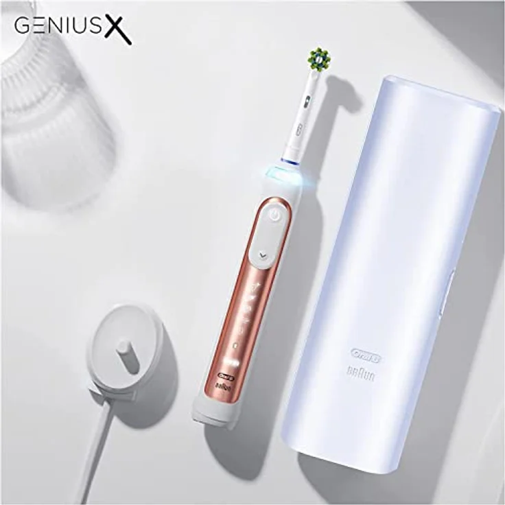 Oral-B Oral-B Genius X Elektrische Zahnbürste, roségold – Bild 4