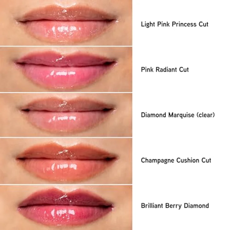 Physicians Formula Mineral Wear Diamond Plumper Lip Plumper 5 ml, Hybrid-Gloss-Serum für pralle Lippen, Farbe Light Pink - Princess Cut – Bild 4