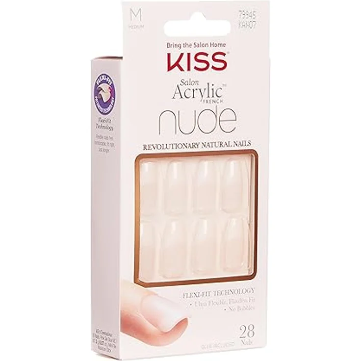 KISS KISS Salon Acrylic Nude Nails - Leilani Gel-Nagellack – Bild 4