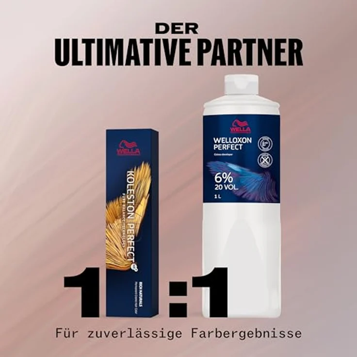 Wella Professionals Koleston Perfect Rich Naturals 4/3, permanente Haarfarbe Mittelbraun Gold, 60 ml – Bild 5