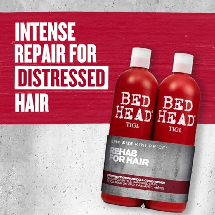 Tigi BED HEAD Urban Antidotes Resurrection Repair Shampoo 750 ml und Conditioner 750 ml – Bild 4